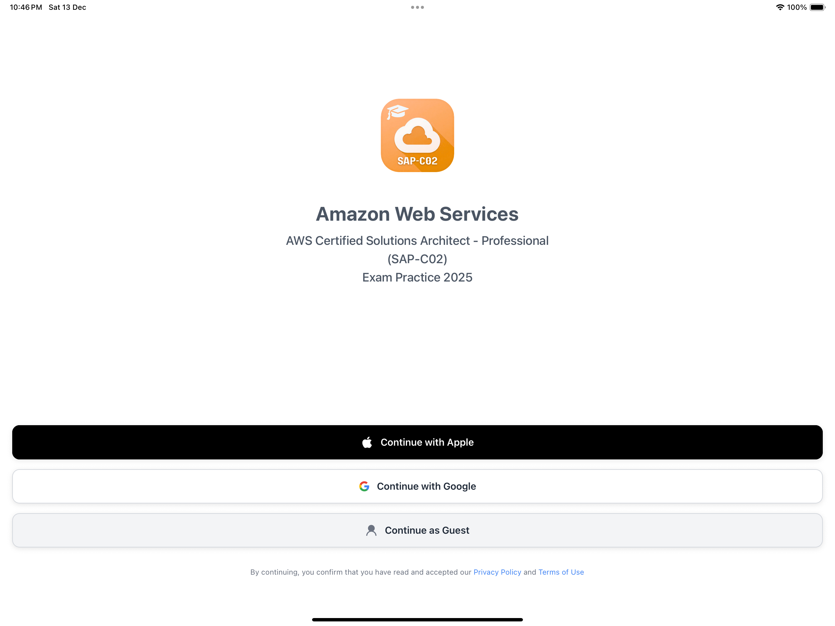 AWS SAP-C02 Exam Practice 2025