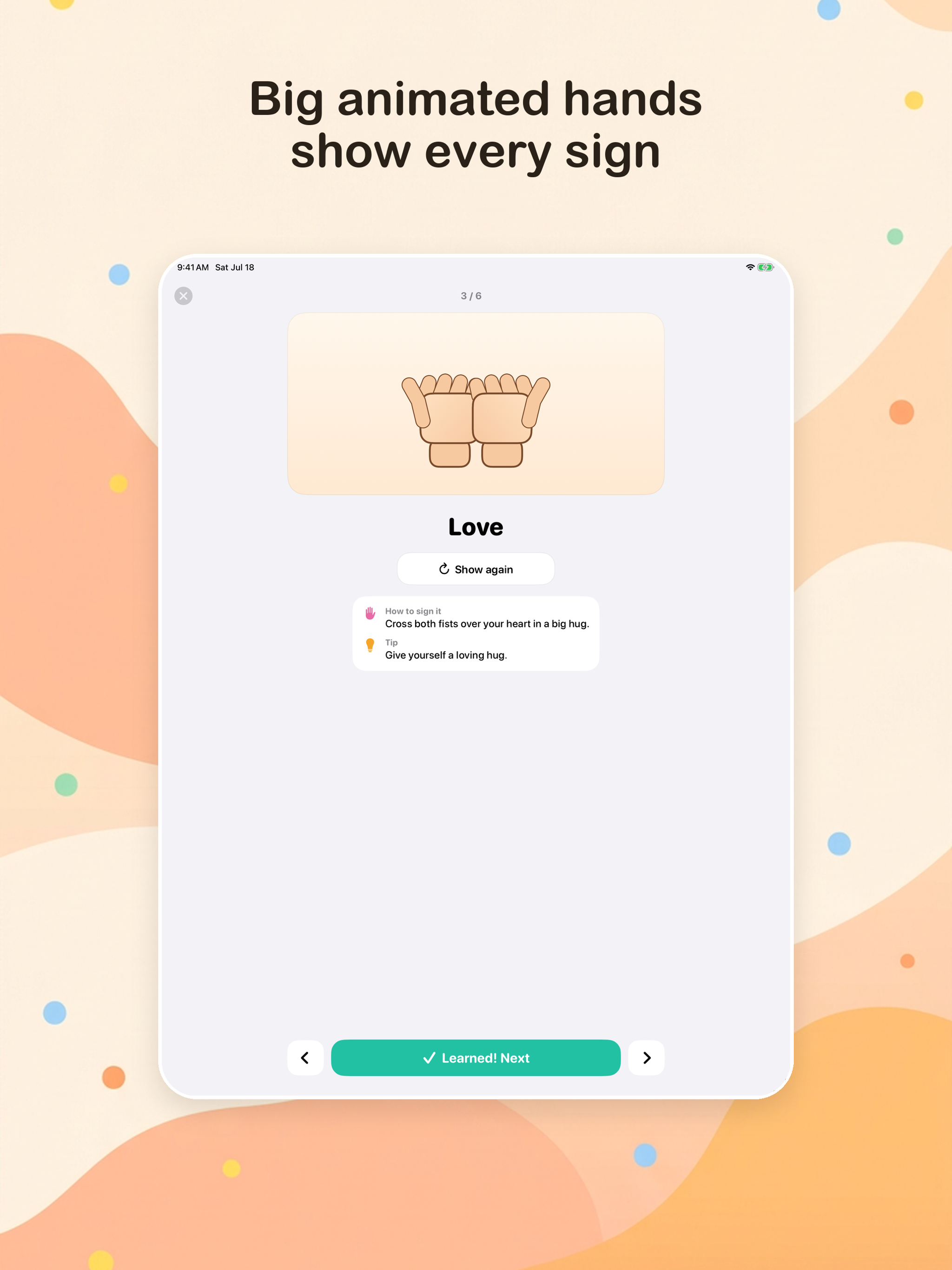 Sign Language ASL for Kids screenshot 9