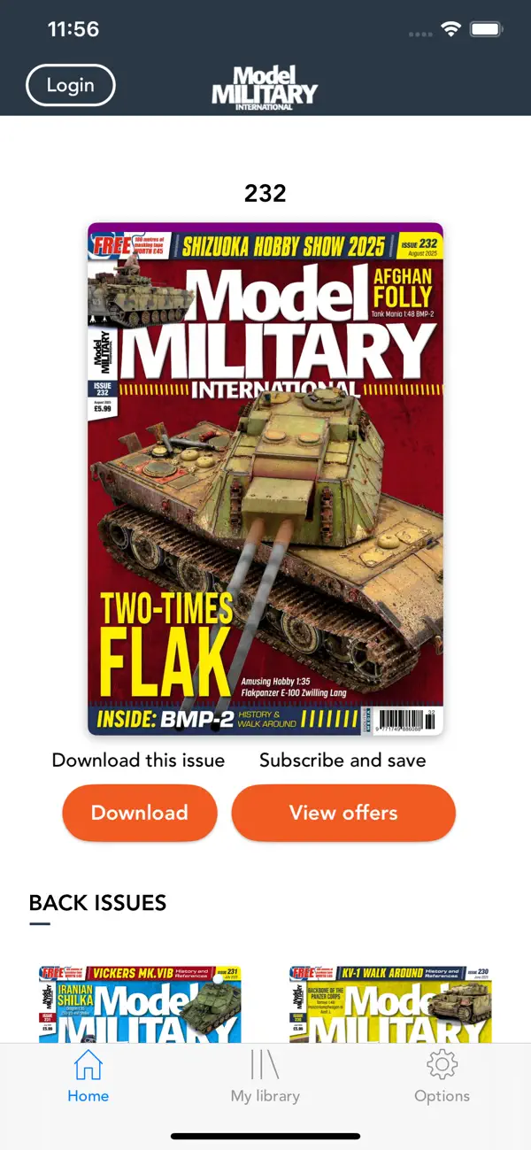 Screenshot #1 pour Military Modelcraft Int.