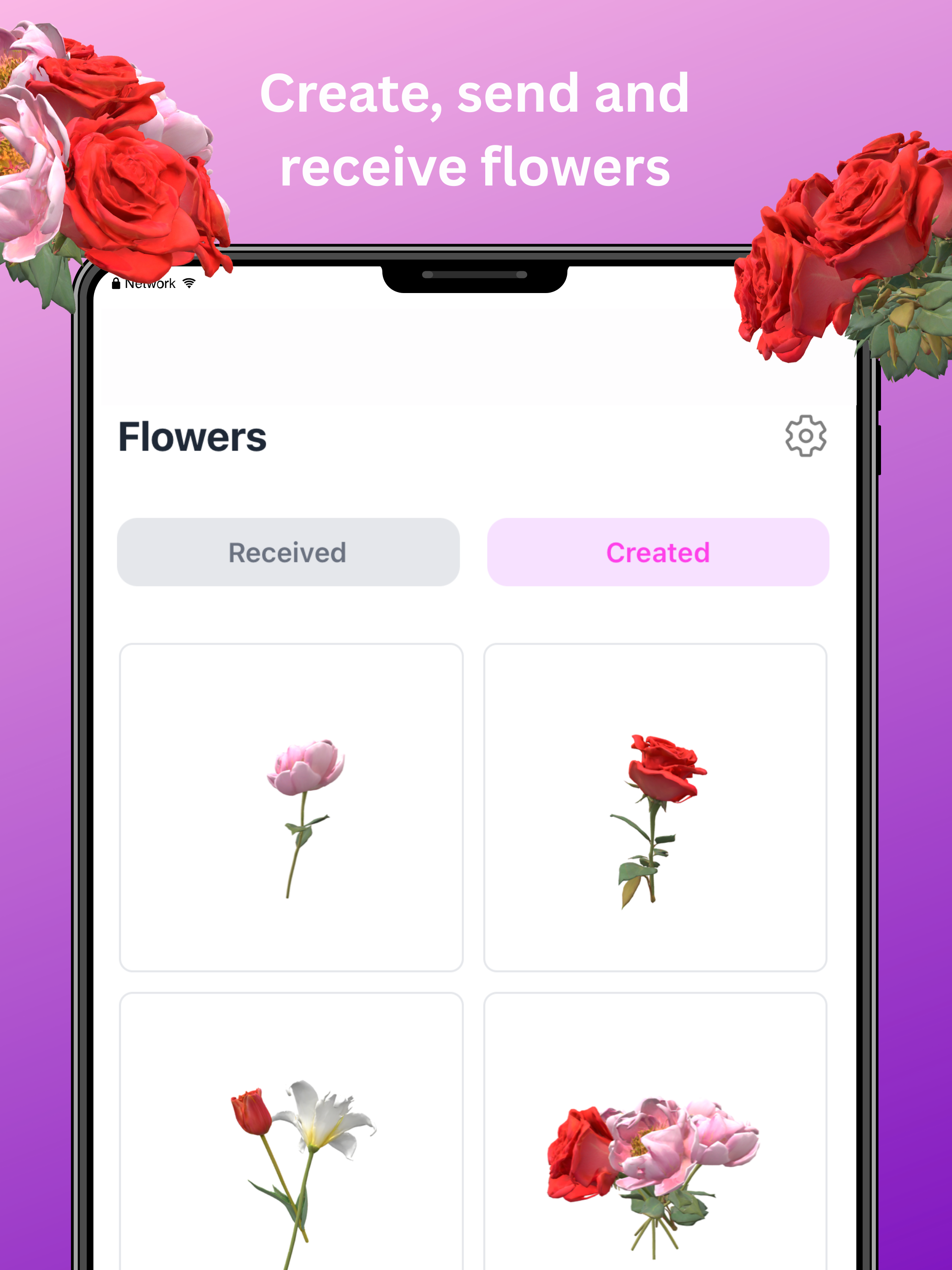 flwrs - virtual flowers