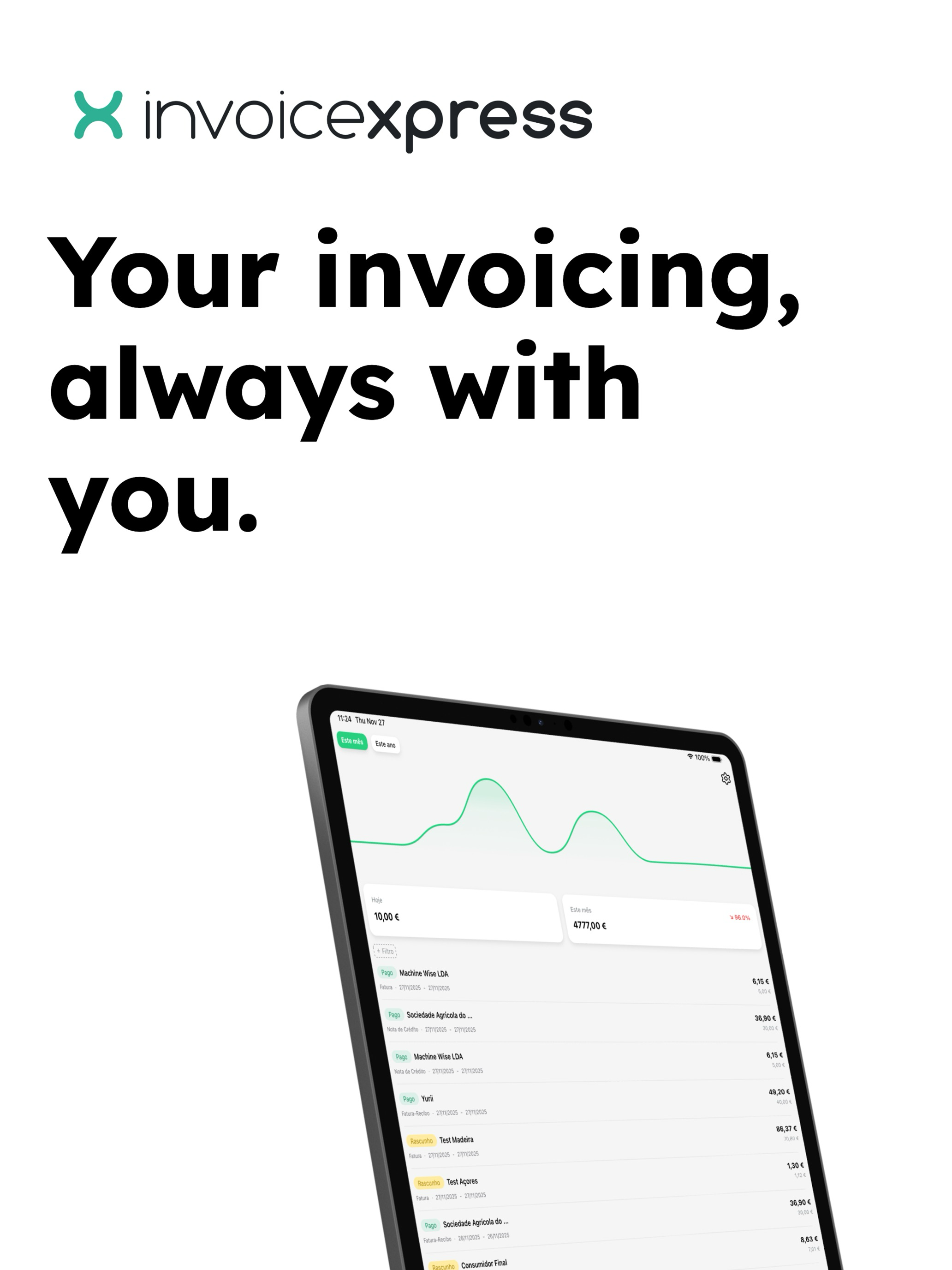 InvoiceXpress · Faturação