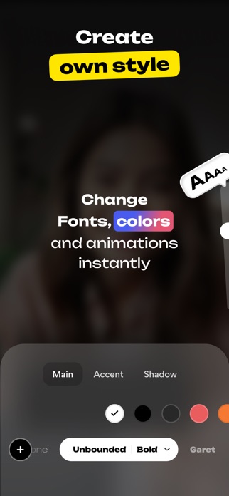 Liro: AI Video Caption Editor Screenshot 7 of 10