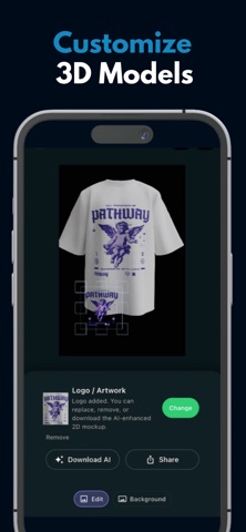 Mockups3D AI: Clothes Designer screenshot