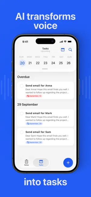 TaskTanna Voice notes & tasks screenshot 4