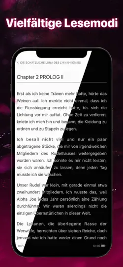 Screenshot von MoboReader - Romane & Bücher auf dem iPhone 6