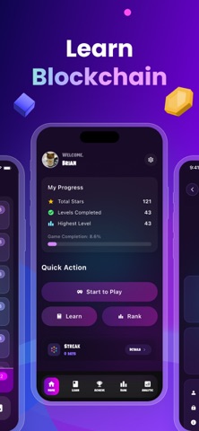 Crypted Blockchain Education Screenshot 1 of 7