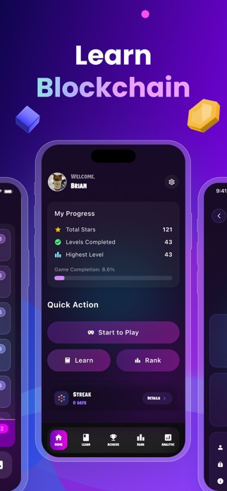 Crypted Blockchain Education Screenshot 1 of 7