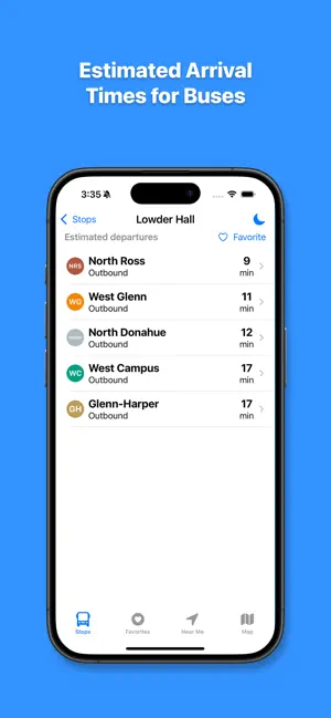 Auburn Bus screenshot 1