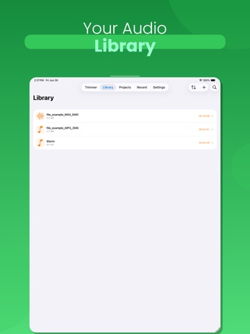 App screenshot