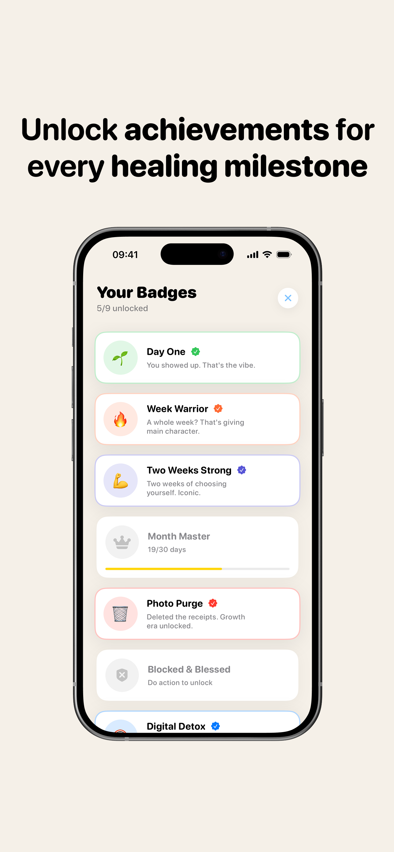 ExDetox – No Contact Tracker