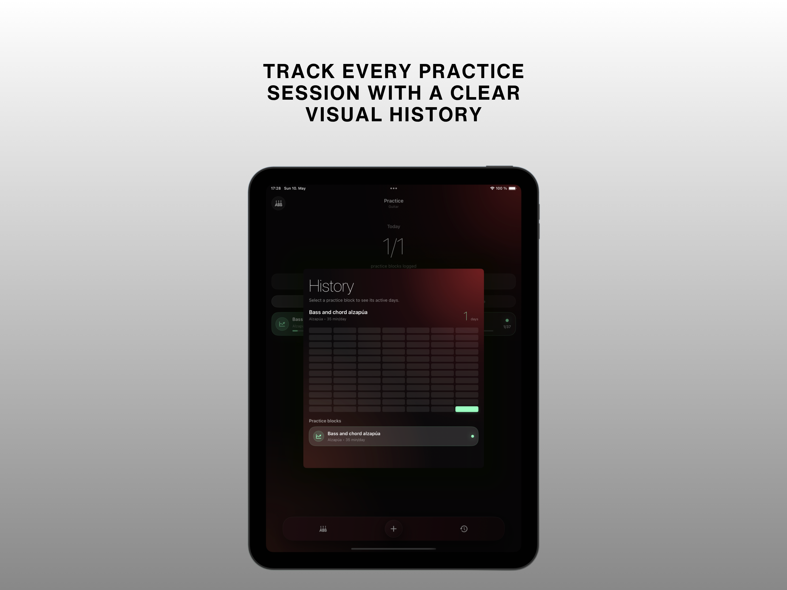practiceOS: Music Practice