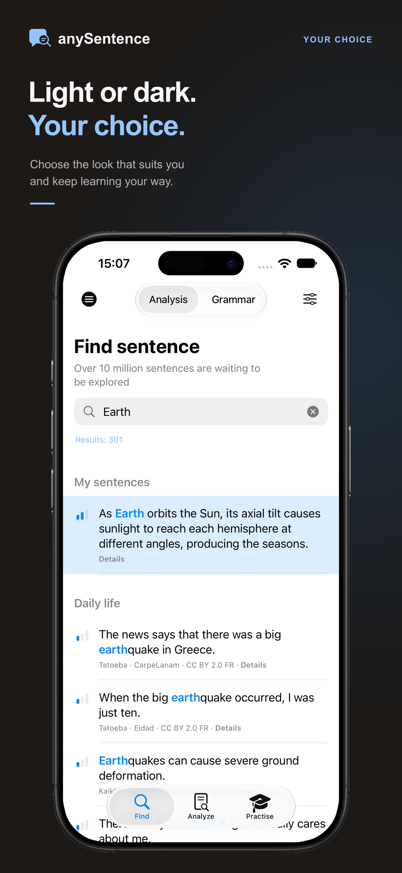 Screenshot 10 of anySentence