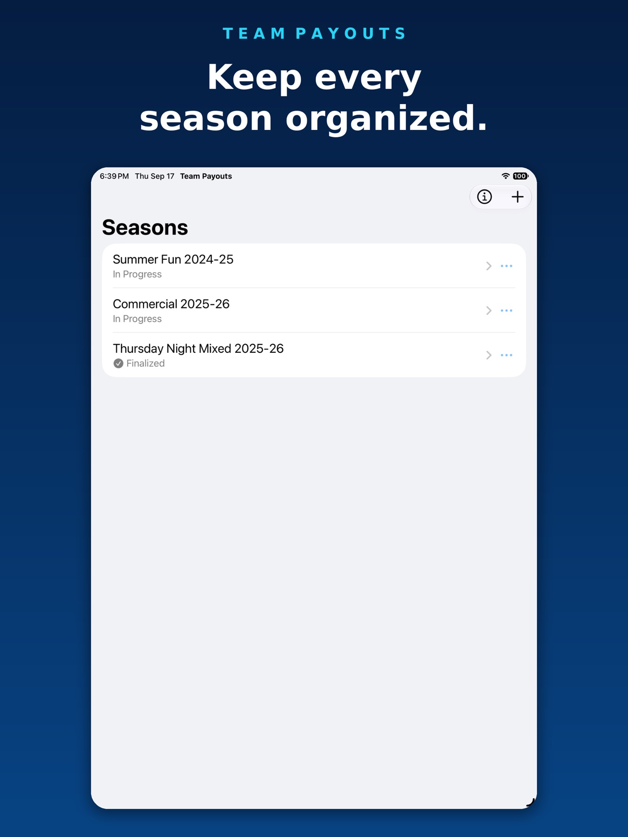 Screenshot 7 of Team Payouts