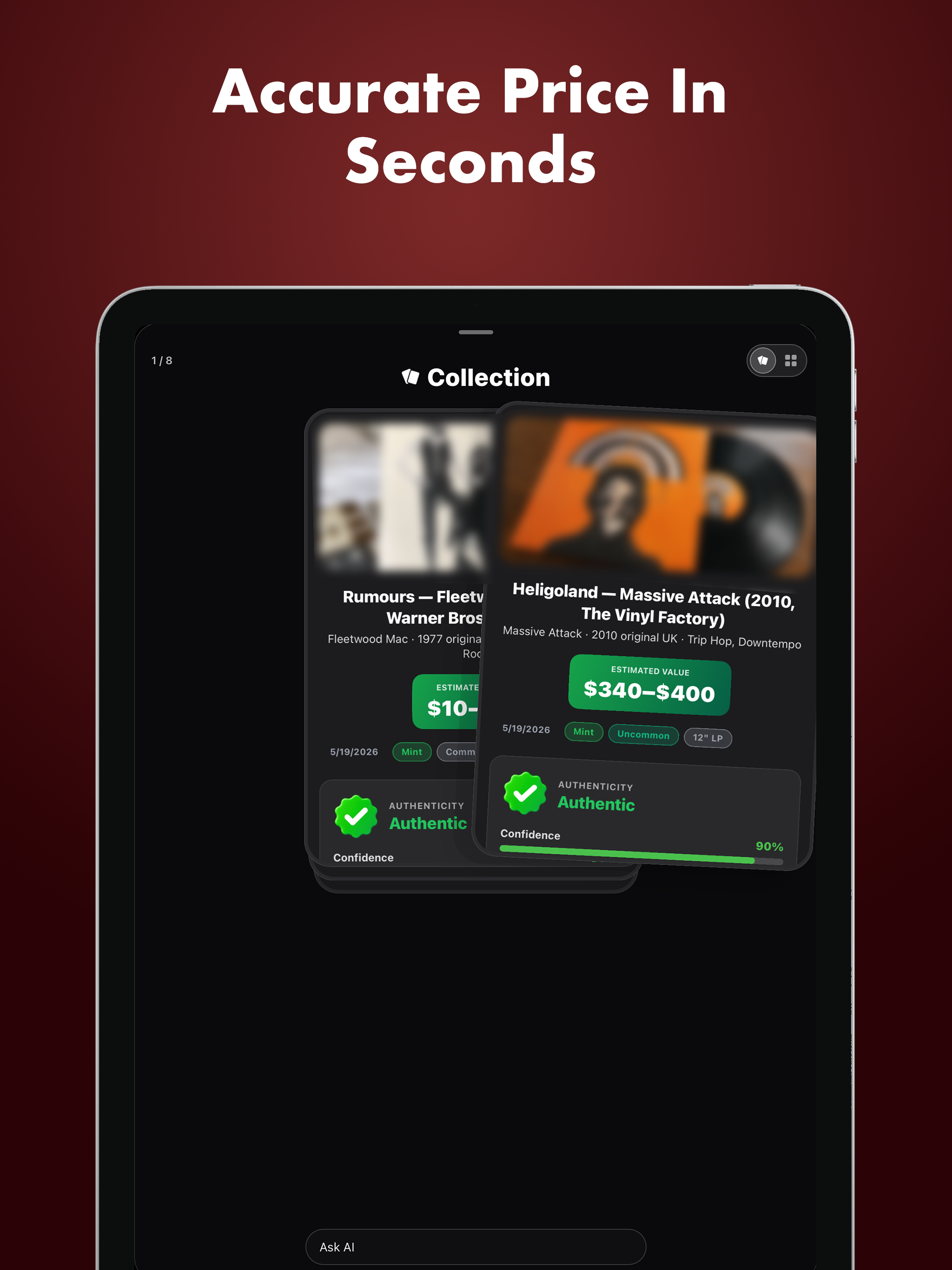 Vinyl Identifier: Scan & Value