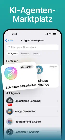 Screenshot von Nicegram: AI X Dual Telegram auf dem iPhone 4