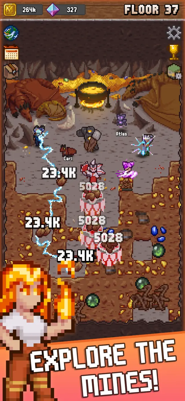 Idle Cave Miner 2 screenshot 1