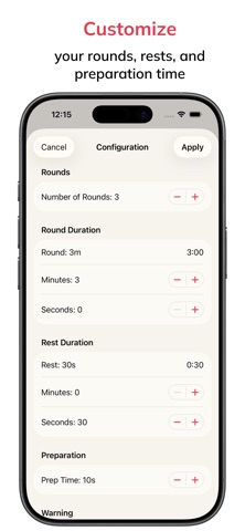 Boxing Timer: For Training Screenshot 2 of 6