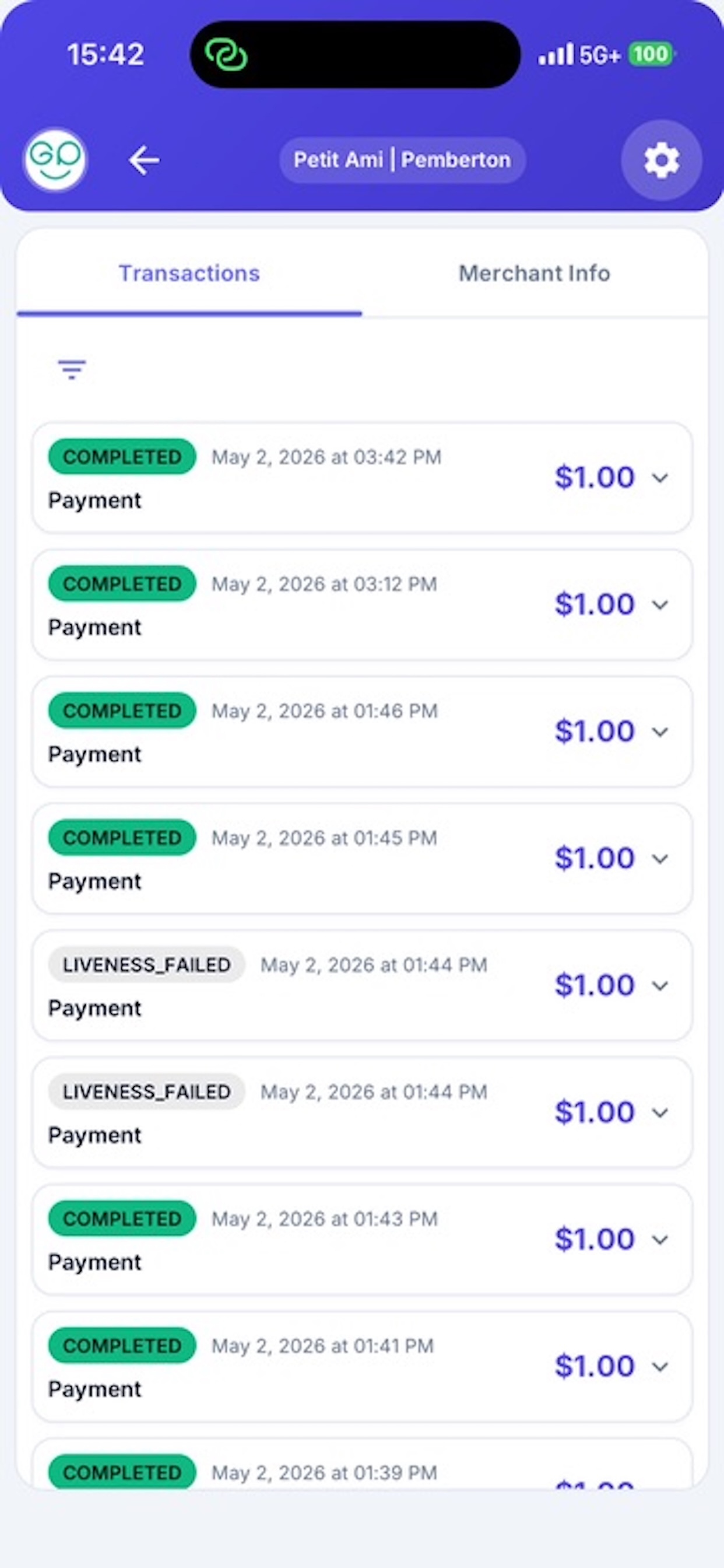 GreenPay Cashier