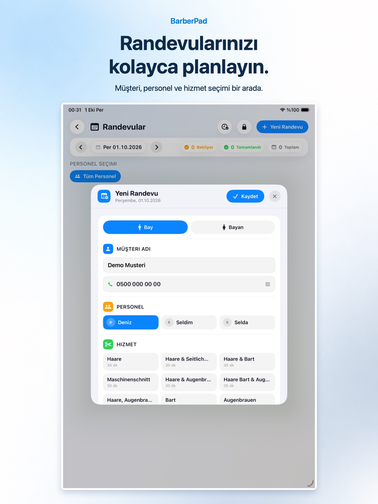 Screenshot 2 of BarberPad