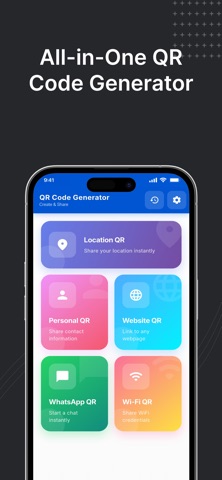 Location QR Code Generator Screenshot 1 of 6