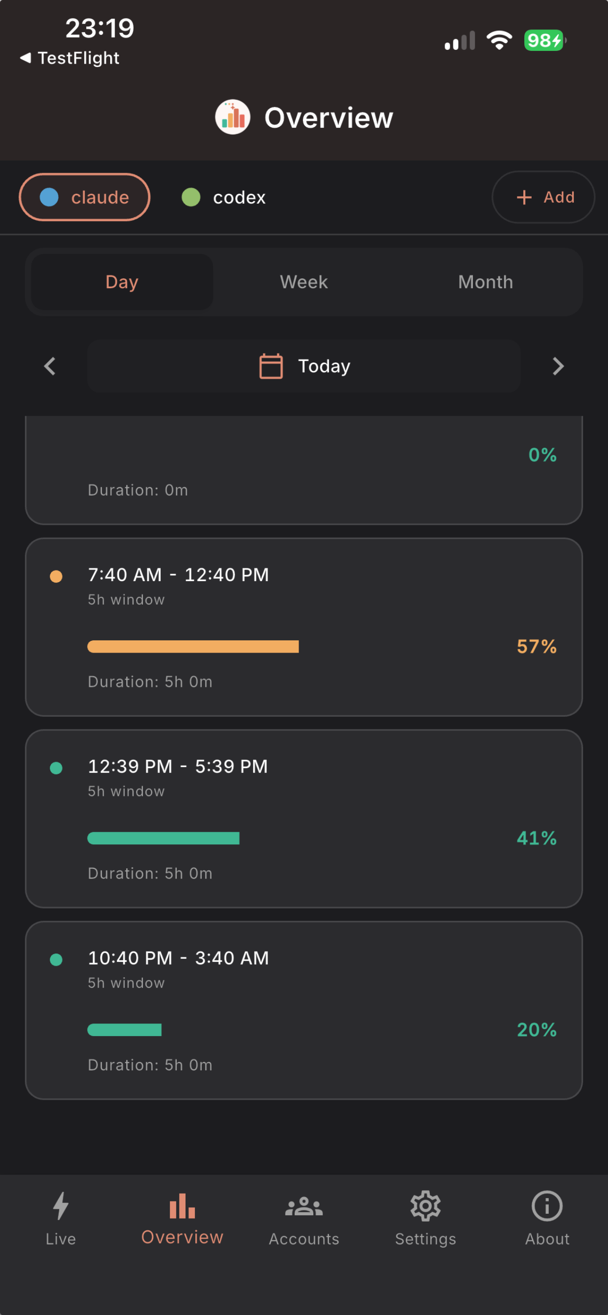 CUStats Go - AI Usage Tracker