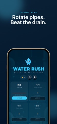 Water Rush: Pipe Puzzle screenshot 1