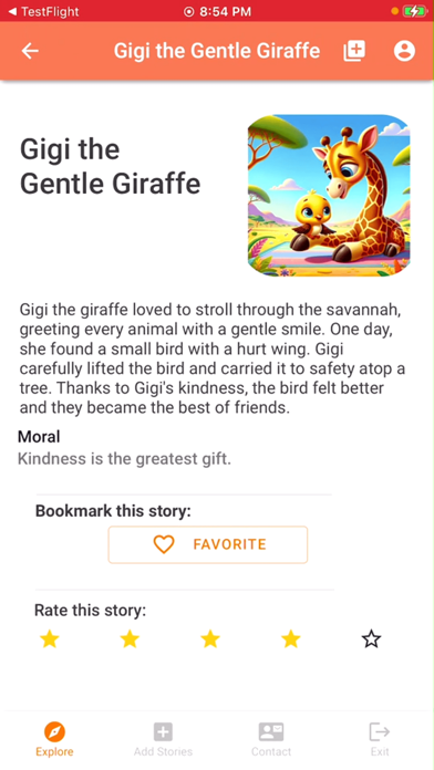 Family Storyland iPhone screenshot 6 - Book app