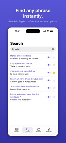Learn French - Listen to Learn iPhone screenshot