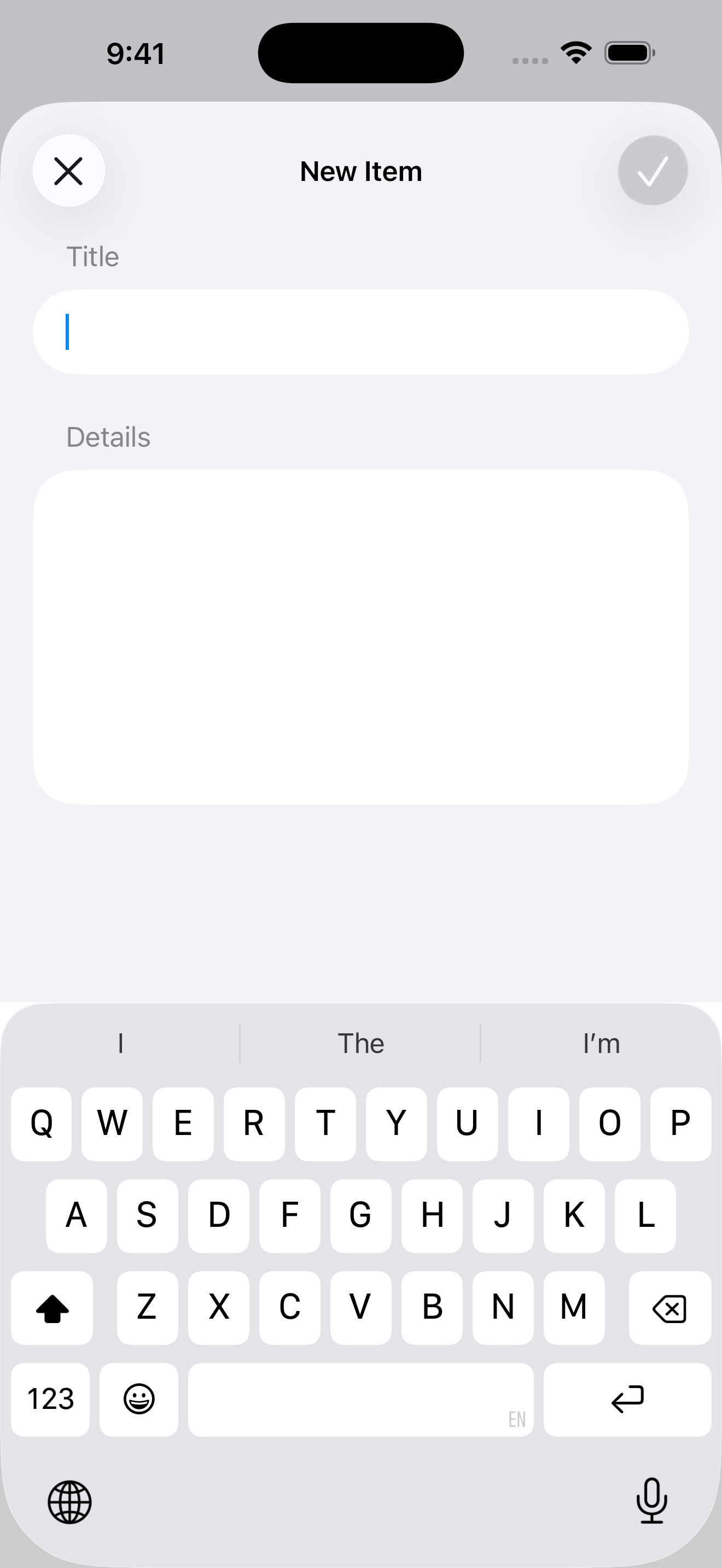 Checkomat: Private Checklists