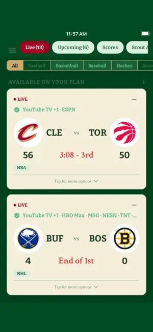 Find My Sports screenshot 1