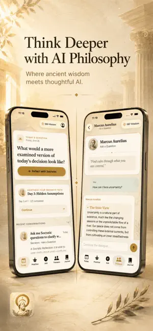 Socratica: Stoic AI Journal screenshot 1