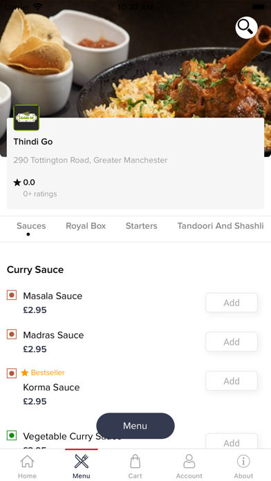 App screenshot