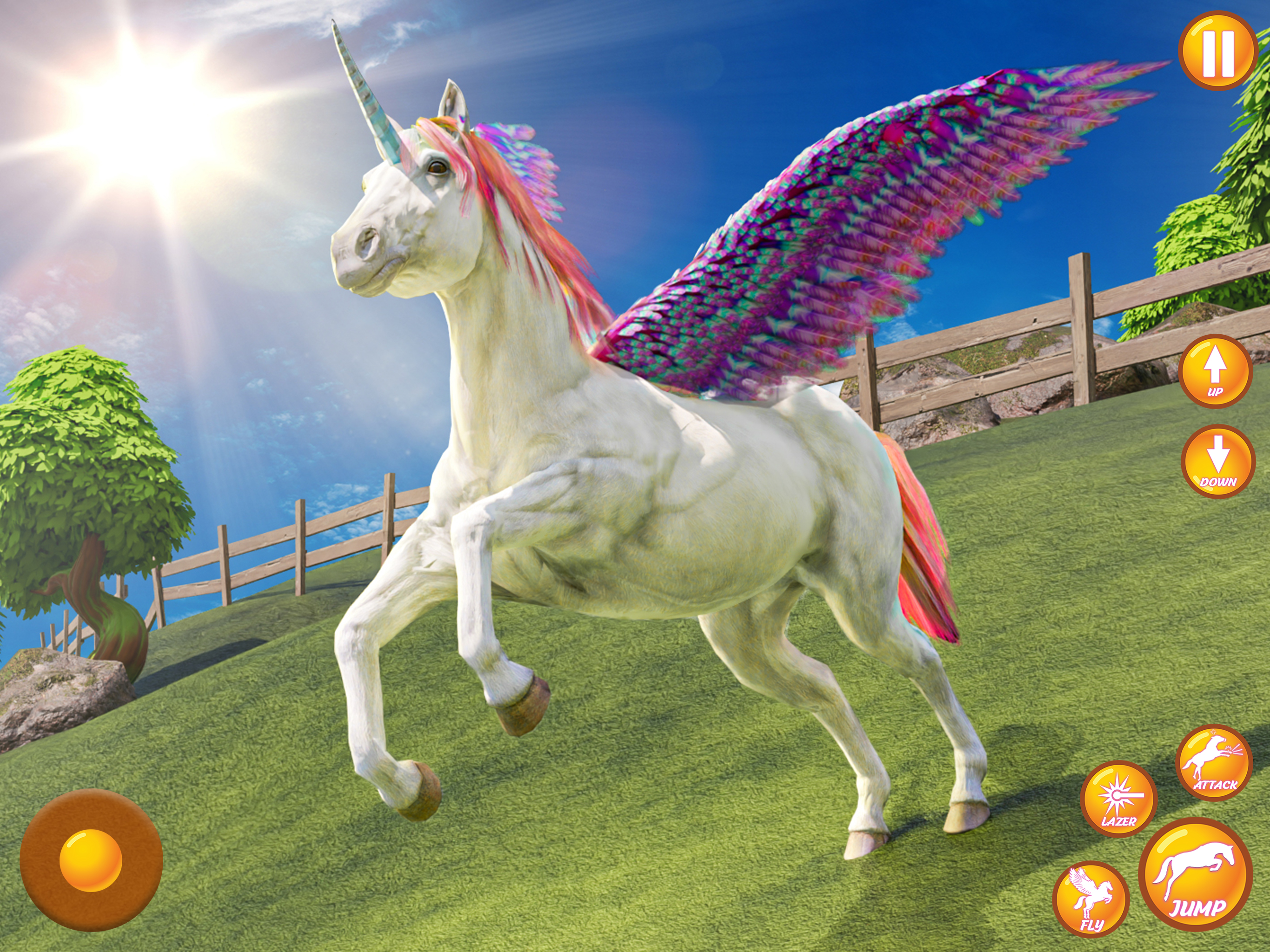 Magic Horse Unicorn Sim screenshot 8