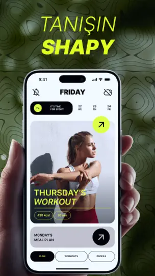 Shapy: Personal Fitness App iPhone Ekran Görüntüsü 3