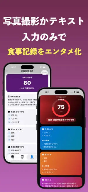食生活ヤバさ診断 - AIが食生活を公開処刑 screenshot 2