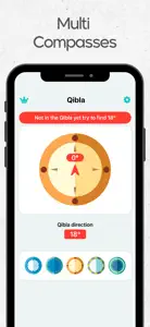 Qibla Finder & Qibla Compass screenshot #3 for iPhone