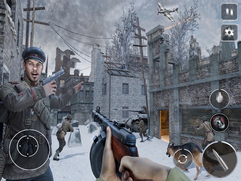 chamada de coragem : WW2 FPS screenshot 9