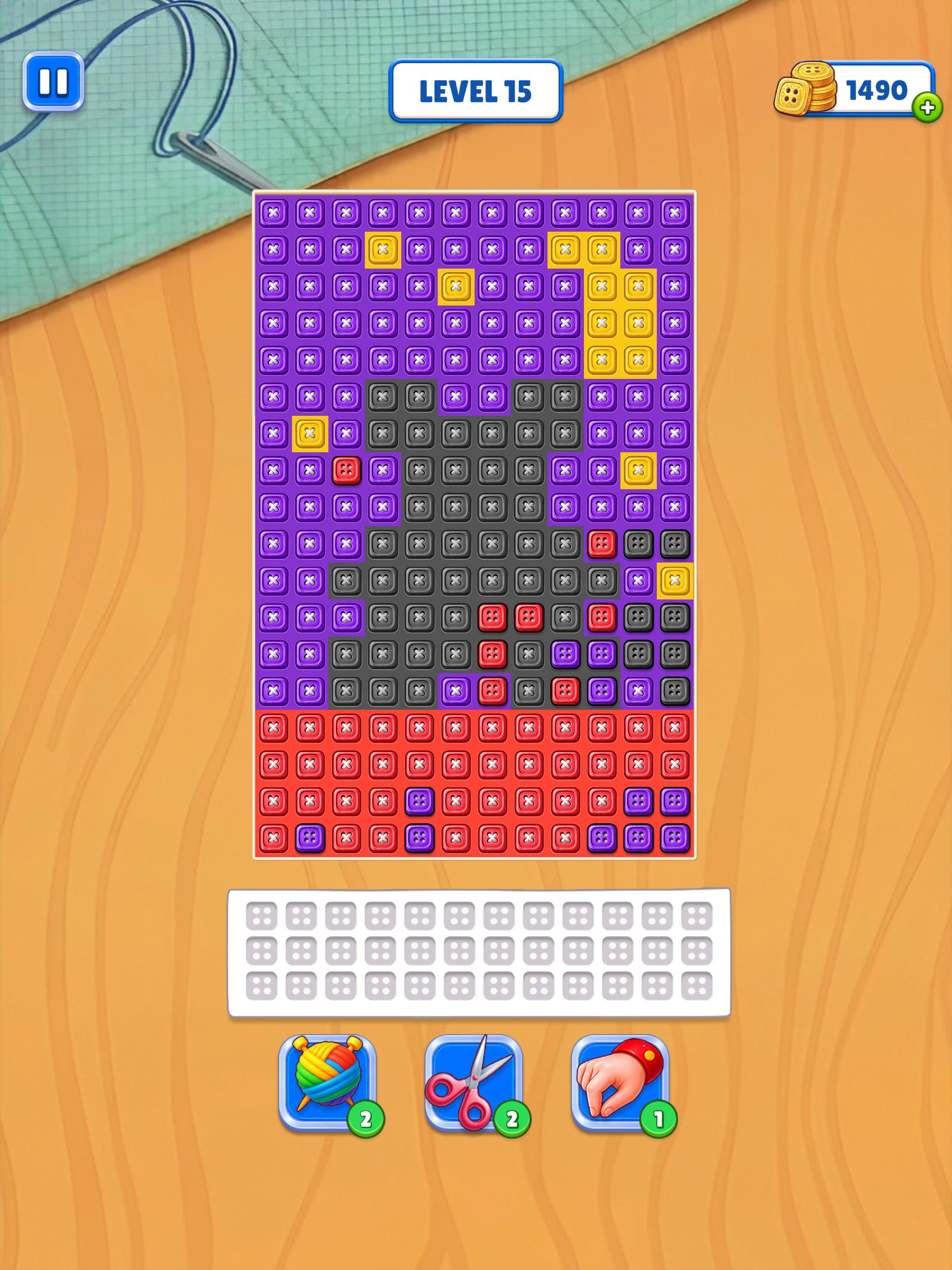 Button Sort: Merge Color Match