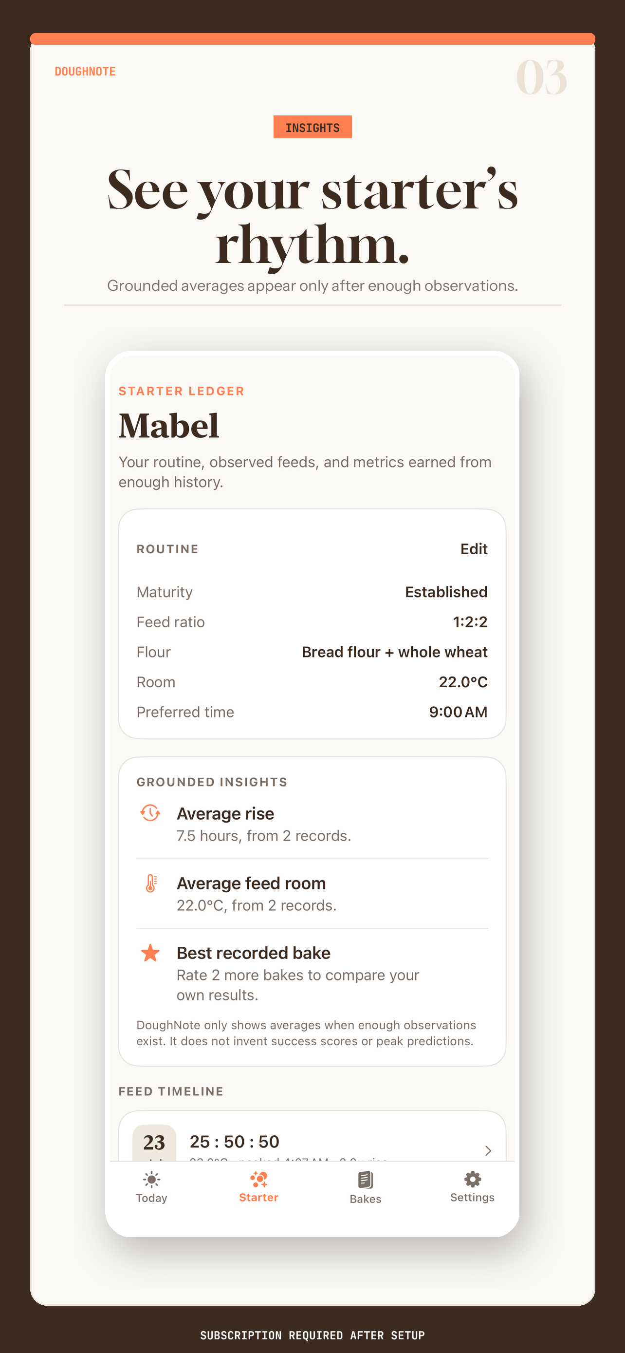 DoughNote: Sourdough Tracker screenshot 3