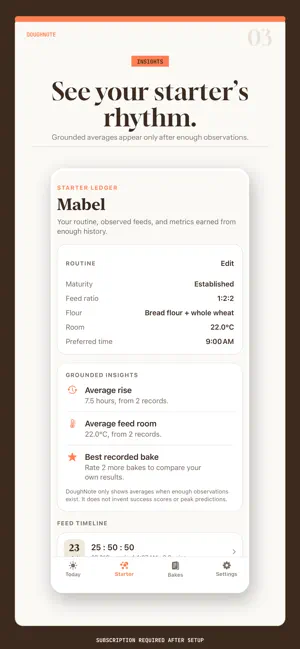 DoughNote: Sourdough Tracker screenshot 3
