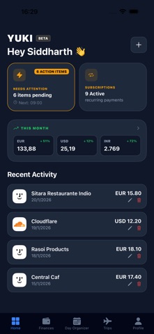 Yuki: AI Life Assistant screenshot