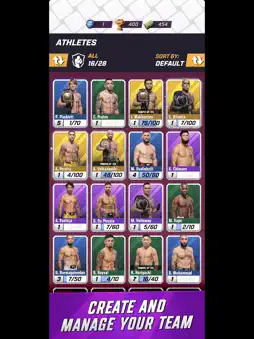 UFC: MANAGER screenshot 10