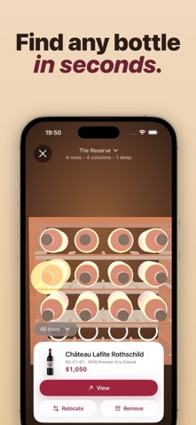 Wine Scanner - Cellar iPhone screenshot
