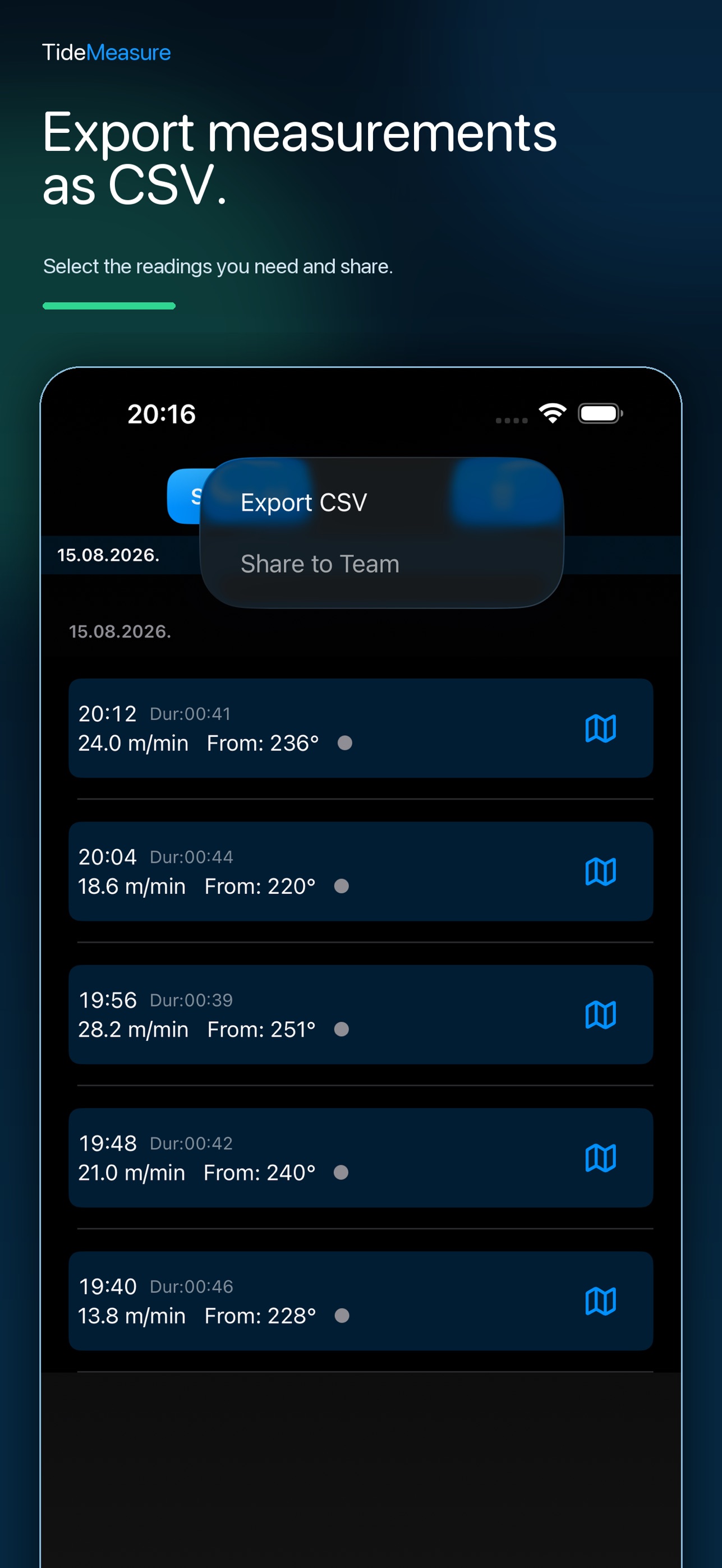 Screenshot 5 of Sea Current Measure Tool