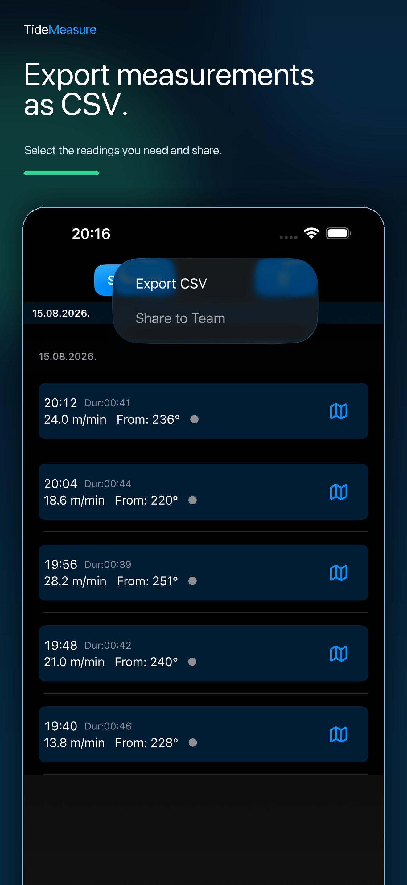 Sea Current Measure Tool screenshot 6