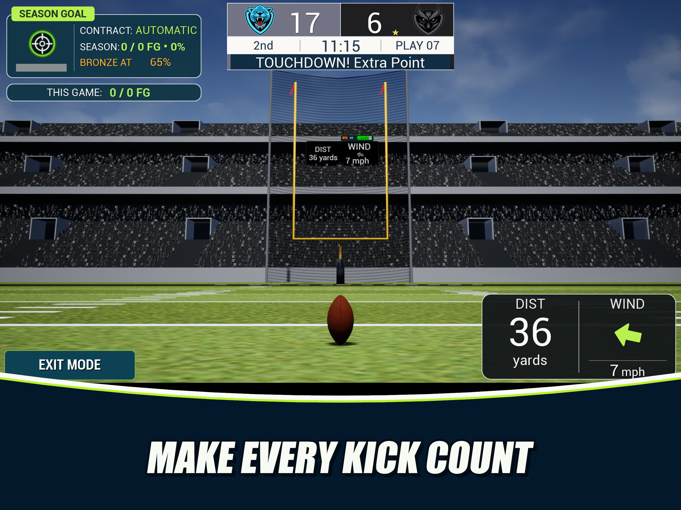 Field Goal Challenge screenshot 11