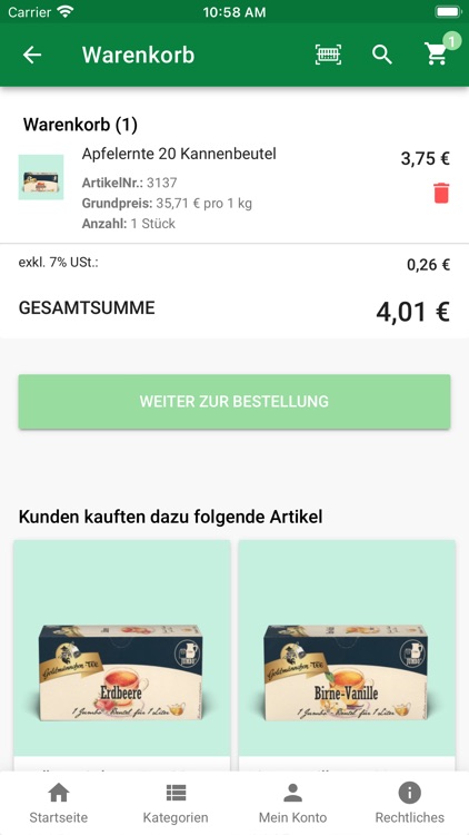 Herzog-Tee Natur screenshot-4