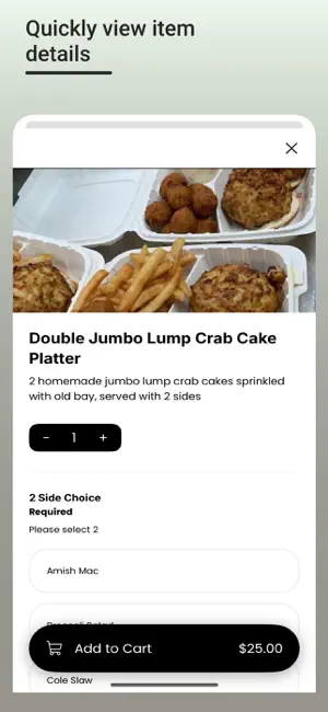 Vince's Crab House App screenshot 4