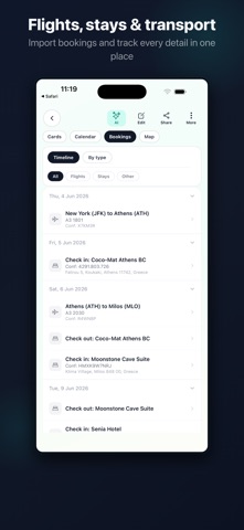 PLNR: AI Trip Planner screenshot