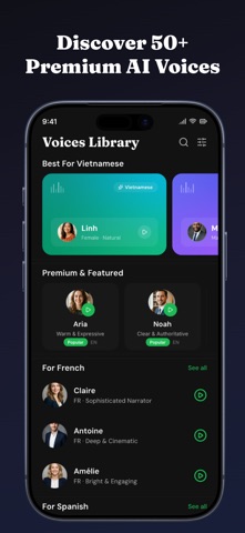 Text To Speech - TapListen iPhone screenshot 8